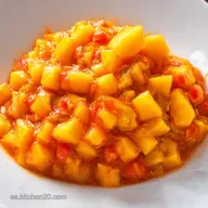 Salsa Mango Habanero Fuego Tropical F&aacute;cil