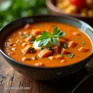 Sopa de Res con Papa Mexicana Calientita y Deliciosa