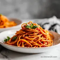 Aut&eacute;ntica Pasta Spaghetti all'Assassina Crujiente en 30 Minutos