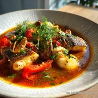Suquet de Pescado: Tiempo Total 40 Min
