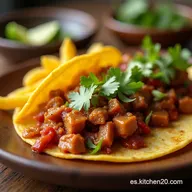 Tacos Al Pastor Aut&eacute;nticos El Adobo Casero Sin Trompo