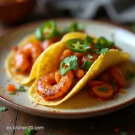 Tacos de Camarones con Salsa Cremosa de Jalape&ntilde;o Perfectos