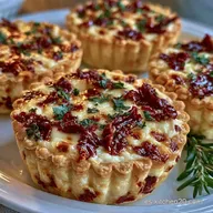 Tartaleta De Queso Y Tomates: Base Crocante