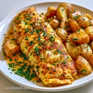 Cómo hacer Tortilla de Bacalao para 4