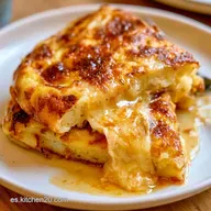 Tortilla De Patata Cremosa Con Queso Brie