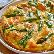 Tortilla de Patatas con Espárragos