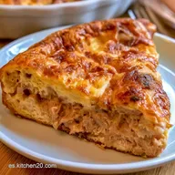 Tortilla Rellena de Atún en 20 Minutos