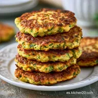 Tortitas De Calabacín Con Harina De Avena