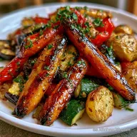 Verduras Asadas con Oliva: Caramelizadas