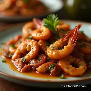 Adobo F&aacute;cil para Camarones Receta Express con Toque C&iacute;trico y Especiado Tarjeta de receta