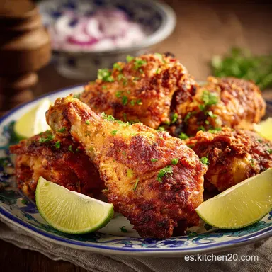 Alitas de pollo en freidora de aire: El secreto de las m&aacute;s crujientes Tarjeta de receta