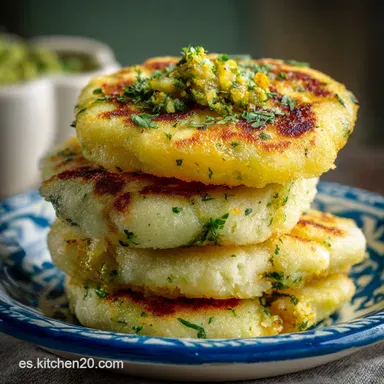 Arepa Reina Pepiada Venezolana con Aguacate Tarjeta de receta
