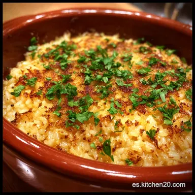 Arroz al horno: Cazuela de Barro Aut&eacute;ntica Tarjeta de receta