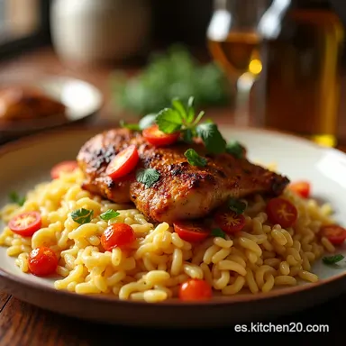 Arroz con Pollo Ib&eacute;rico Receta de Fiesta que Enamora Tarjeta de receta