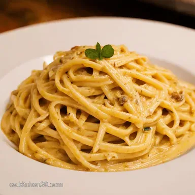 Espaguetis Carbonara Original La Aut&eacute;ntica Receta Romana Tarjeta de receta