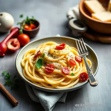Ingredientes Carbonara Aut&eacute;ntica: &iexcl;Receta Romana Facil&iacute;sima! Tarjeta de receta