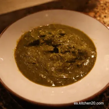 Aut&eacute;ntico Chile Verde El Secreto de mi Abuela Tarjeta de receta