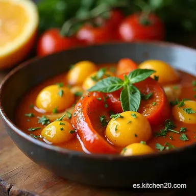 Berenjenas al Horno Bajas en Calorias Sabor Anduz Tarjeta de receta