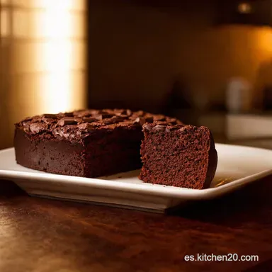 Bizcocho Chocolate Esponjoso Receta El Secreto de la Abuela Tarjeta de receta