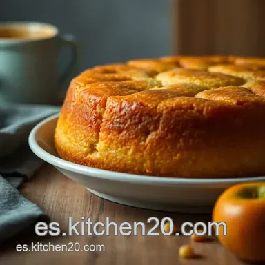 Bizcocho de Manzana Ligero &iexcl;Sin Pecar! Receta F&aacute;cil Tarjeta de receta