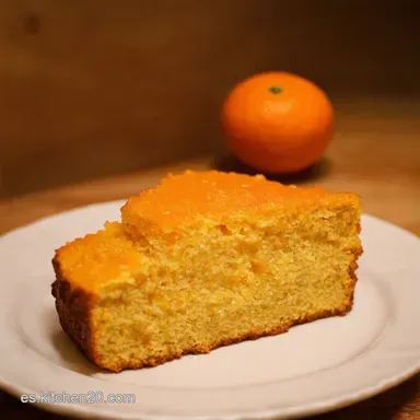 Bizcocho de Naranja Casero El de la Abuela F&aacute;cil y Jugoso Tarjeta de receta