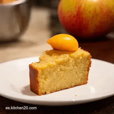 Bizcocho Zanahoria Manzana Naranja Receta Casera Esponjosa Tarjeta de receta