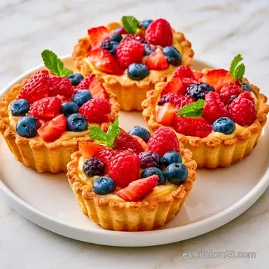 Bocaditos Con Frutas: Base Crujiente Tarjeta de receta