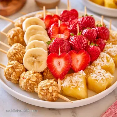 18 Bocaditos de Frutas: Brochetas, Fiestas y Dulces