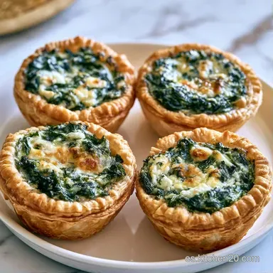 Hojaldre Espinacas Ricota en 35 Minutos Tarjeta de receta