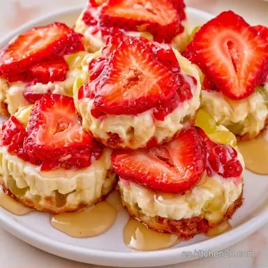 Bocaditos Queso Frutas en 30 Minutos Tarjeta de receta