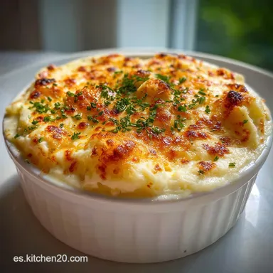 Brandada De Bacalao Receta para 6 Raciones Tarjeta de receta