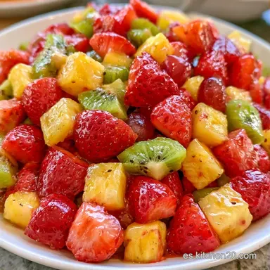 Brochetas De Frutas En 15 Minutos Tarjeta de receta