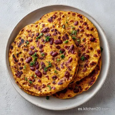 Burritos de Frijol en 20 Minutos Tarjeta de receta