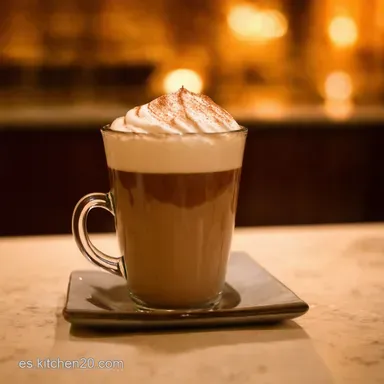 Caf&eacute; Irland&eacute;s Aut&eacute;ntico Tu Momento Irish Coffee Perfecto Tarjeta de receta