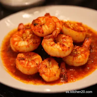 Camarones Ennegrecidos Cajun Receta R&aacute;pida y Deliciosa Tarjeta de receta