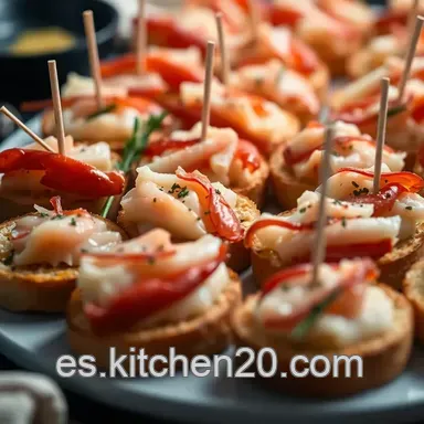 Canap&eacute;s Navidad F&aacute;ciles: &iexcl;&Eacute;xito Asegurado en Nochebuena! Tarjeta de receta