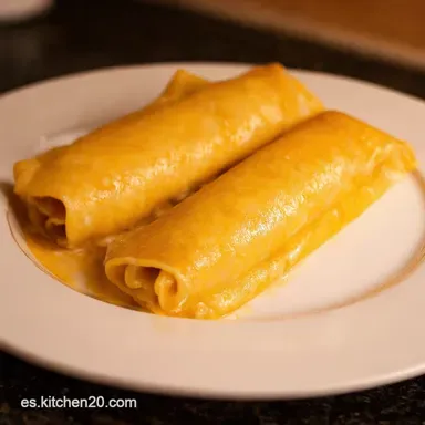 Canelones de la Abuela Receta Cl&aacute;sica con Sabor Aut&eacute;ntico Tarjeta de receta