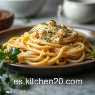 Carbonara Receta: Aut&eacute;ntica y F&aacute;cil &iexcl;Como en Roma! Tarjeta de receta