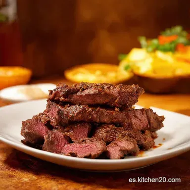 Carne Asada Marinade Recipe Sabor Aut&eacute;ntico de M&eacute;xico Tarjeta de receta