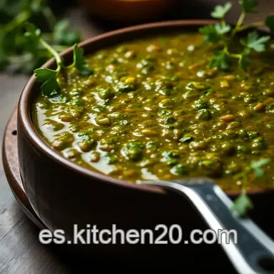 Chimichurri Argentino: &iexcl;Mi Secreto para un Sabor Inigualable! Tarjeta de receta