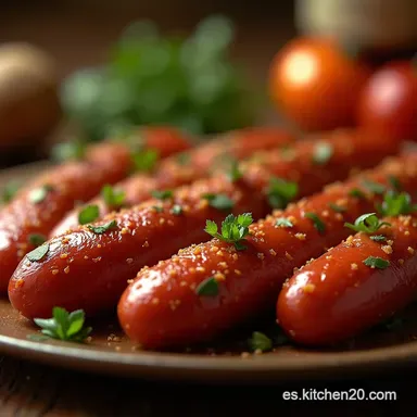 Chorizo Casero Receta Espa&ntilde;ola con Piment&oacute;n Ahumado Tarjeta de receta