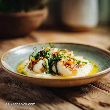 Receta de Cocochas de Bacalao al Pil Pil para 4 Tarjeta de receta