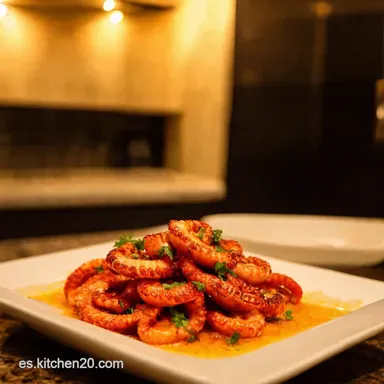 C&oacute;ctel Pulpo Langostinos Receta de Fiesta F&aacute;cil y Deliciosa Tarjeta de receta