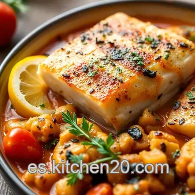 Corvina al Horno: &iexcl;Receta Mediterr&aacute;nea F&aacute;cil y Deliciosa! Tarjeta de receta