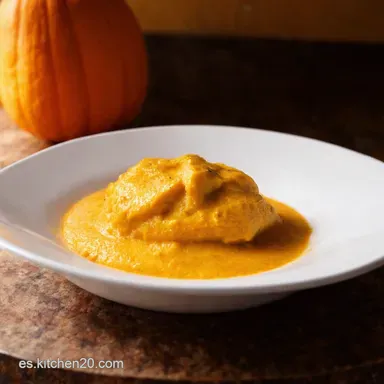Crema de Calabaza Asada F&aacute;cil Mi Secreto Reconfortante Tarjeta de receta