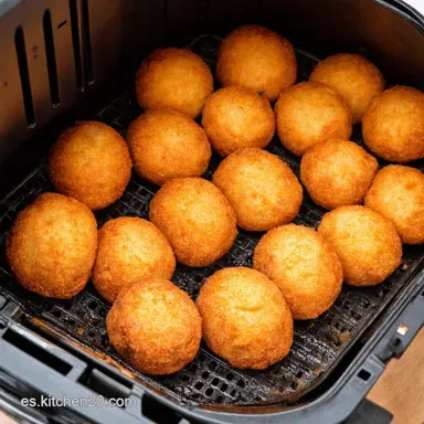 Croquetas de Jam&oacute;n en Airfryer Receta F&aacute;cil y Crujiente Tarjeta de receta