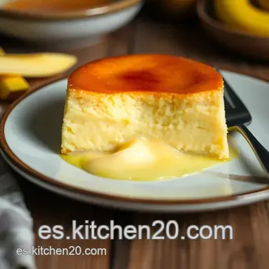 Flan Casero de Huevo: El Secreto de la Abuela Revelado Tarjeta de receta
