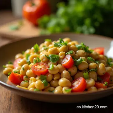 Receta Ensalada de Tres Frijoles C&iacute;trica de Mike F&aacute;cil y Vibrante Tarjeta de receta