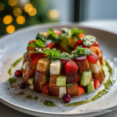 Ensaladas Navide&ntilde;as F&aacute;ciles en 20 Minutos Tarjeta de receta