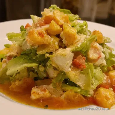 Ensaladilla Rusa Receta F&aacute;cil Como la de la Abuela Tarjeta de receta